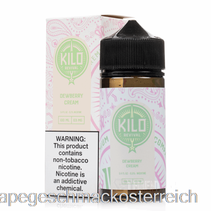 Kratzbeercreme - Kilo Revival - 100 Ml 0 Mg Vape-Geschmack